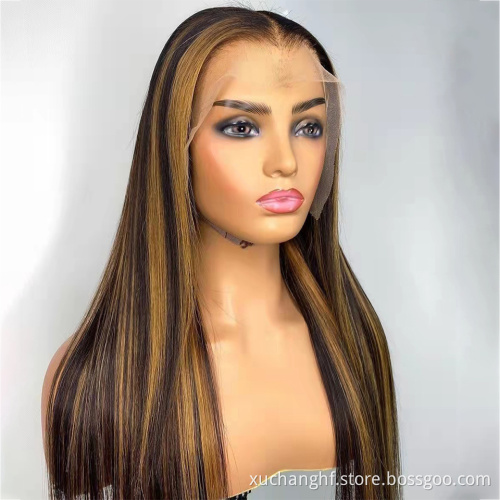 Top Quality 13x6 Glueless Full Hd Lace Wig, Cheap 613 HD Swiss Lace Frontal Wig, Pre Plucked HD Lace Front Wig